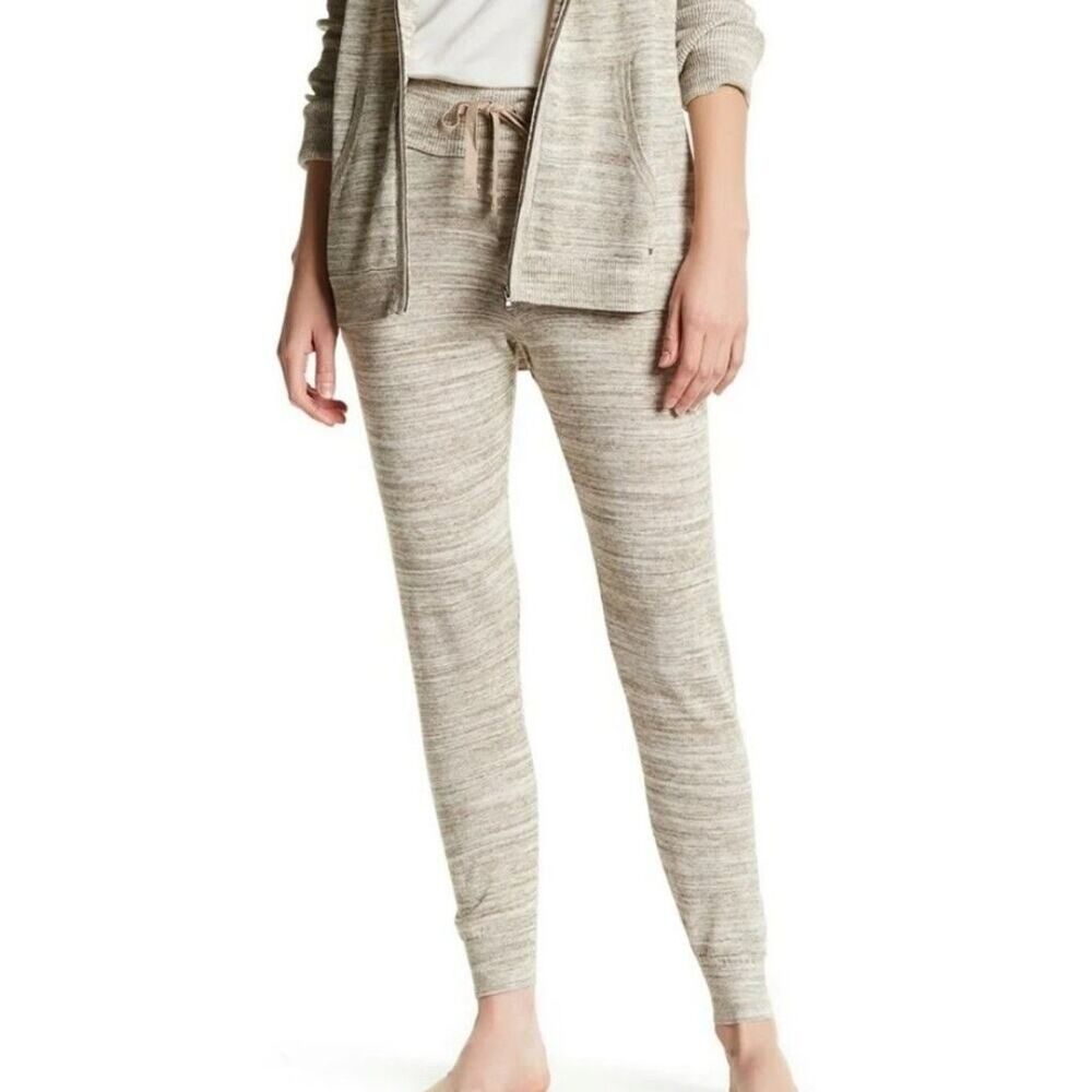 UGG Mila Tan Heathered Knit Joggers Size Woman's XS